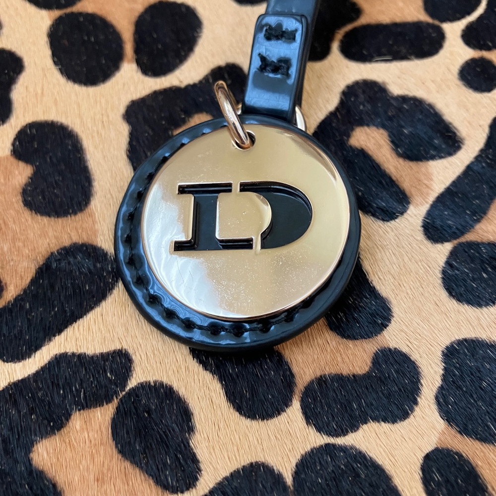 Dune of London leopard print handbag/crossbody bag - Picture 4 of 8